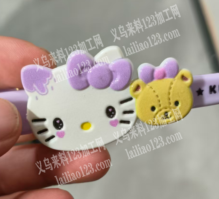 十几万亚克力发夹配件订单，如图，寻找厂家