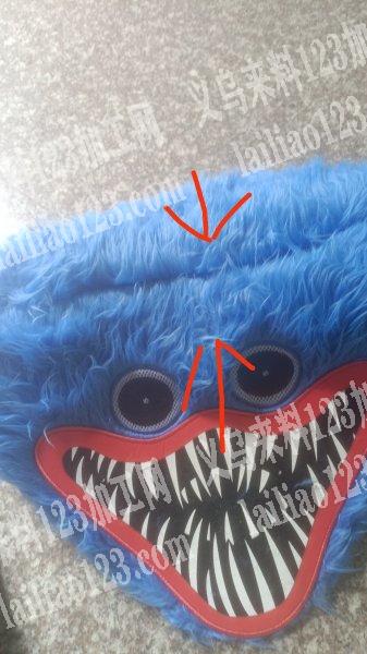 简单毛绒玩具头套
