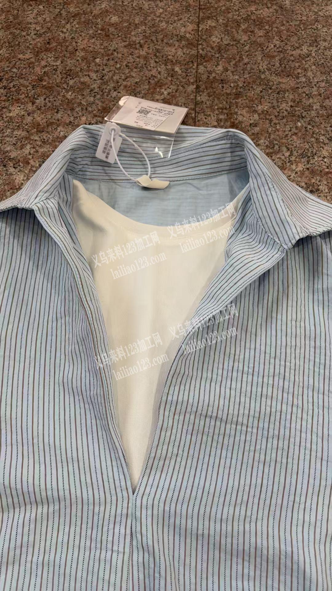 电商公司如图短袖服装订单外发加工，寻找服