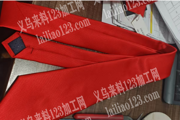 布艺领带。有订单，如图，寻找工厂。，有意