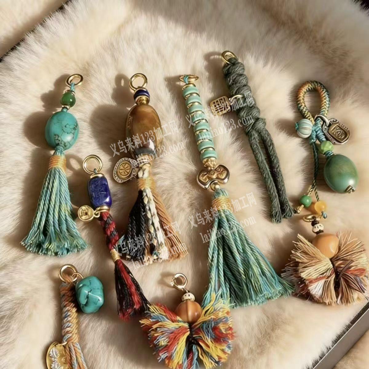 公司编织打结手工活，金刚结、玉米结，手绳