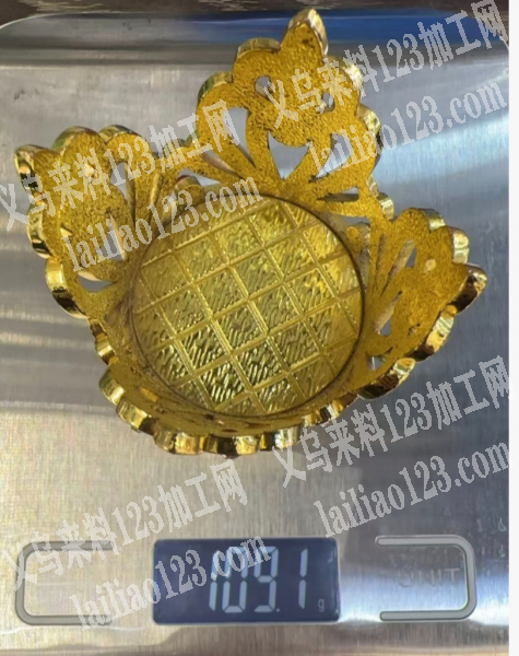 【压铸外发】109.1克的合金工艺品订单
