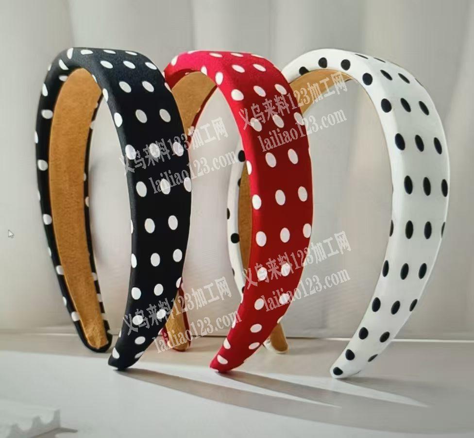 承接加工，布艺发箍，辫子，套布，打结，全