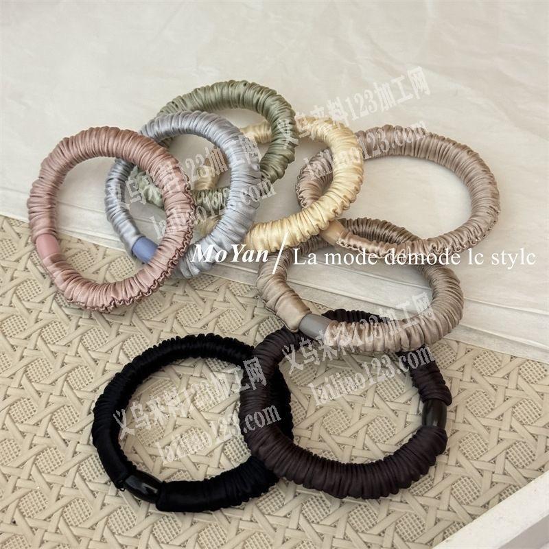 承接发圈加工，各种尺寸翻条，皮筋打头粘接