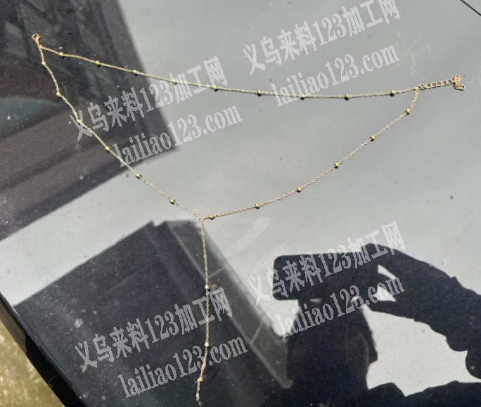 饰品挂圈的手工活，如图，手工活外发加工，