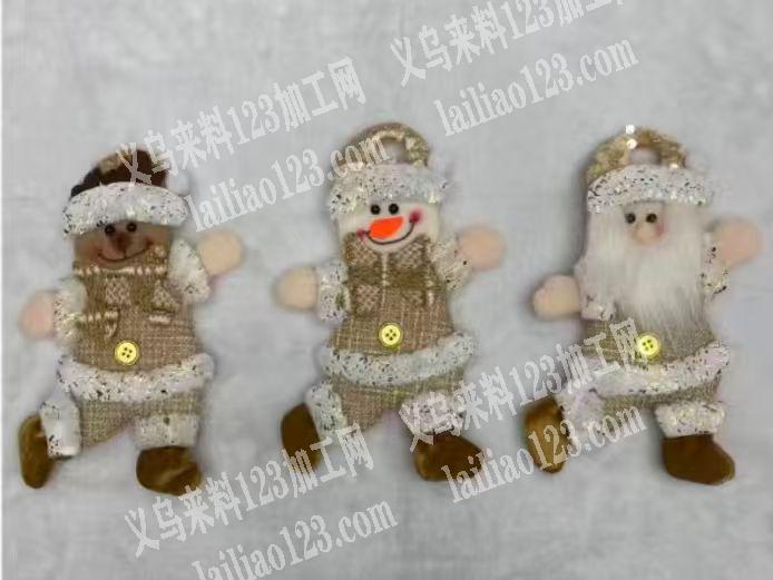 圣诞老人产品订单，如图，商贸城老板有订单