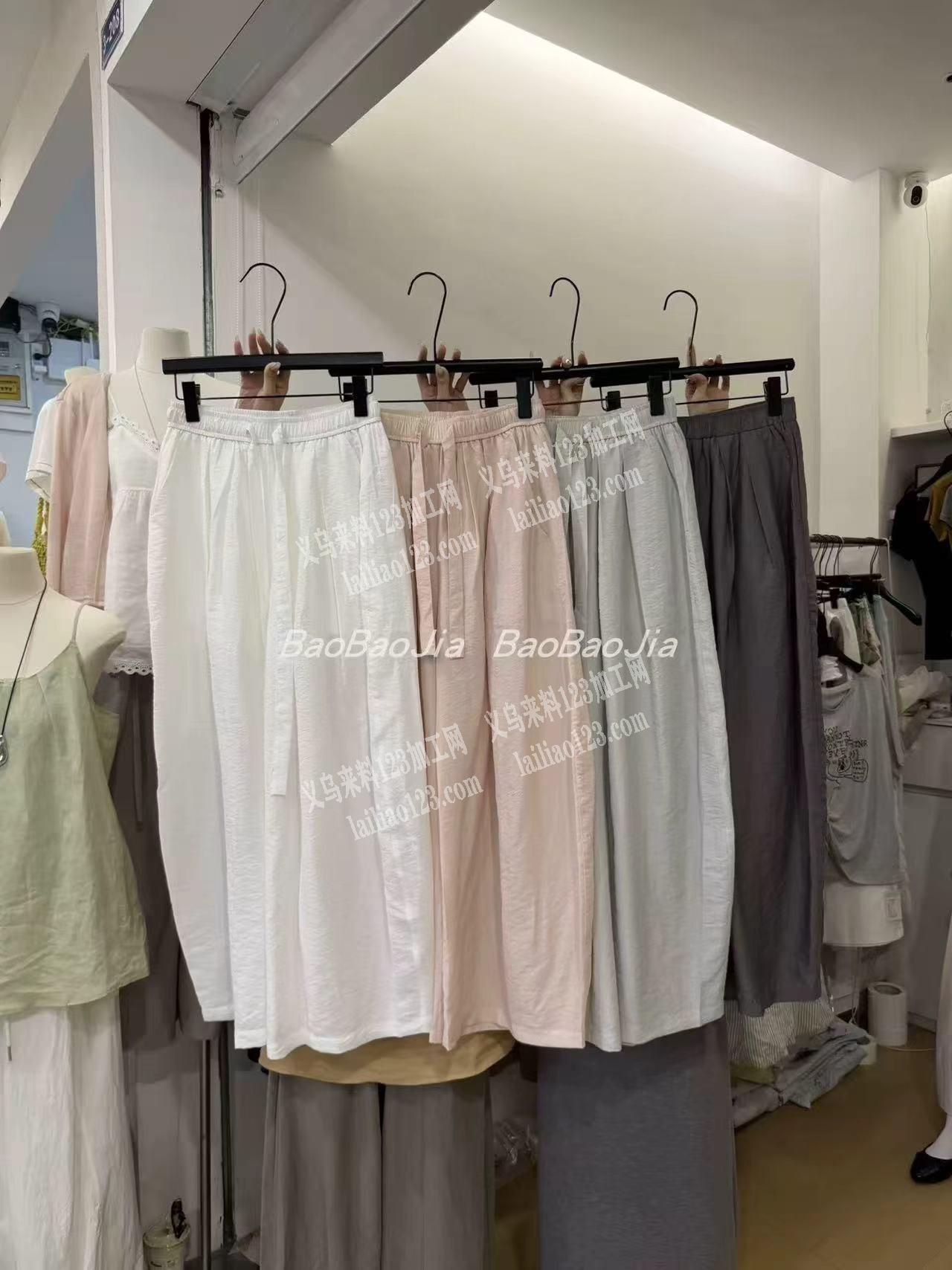 裤装订单常年不断、返单稳定，首单500-