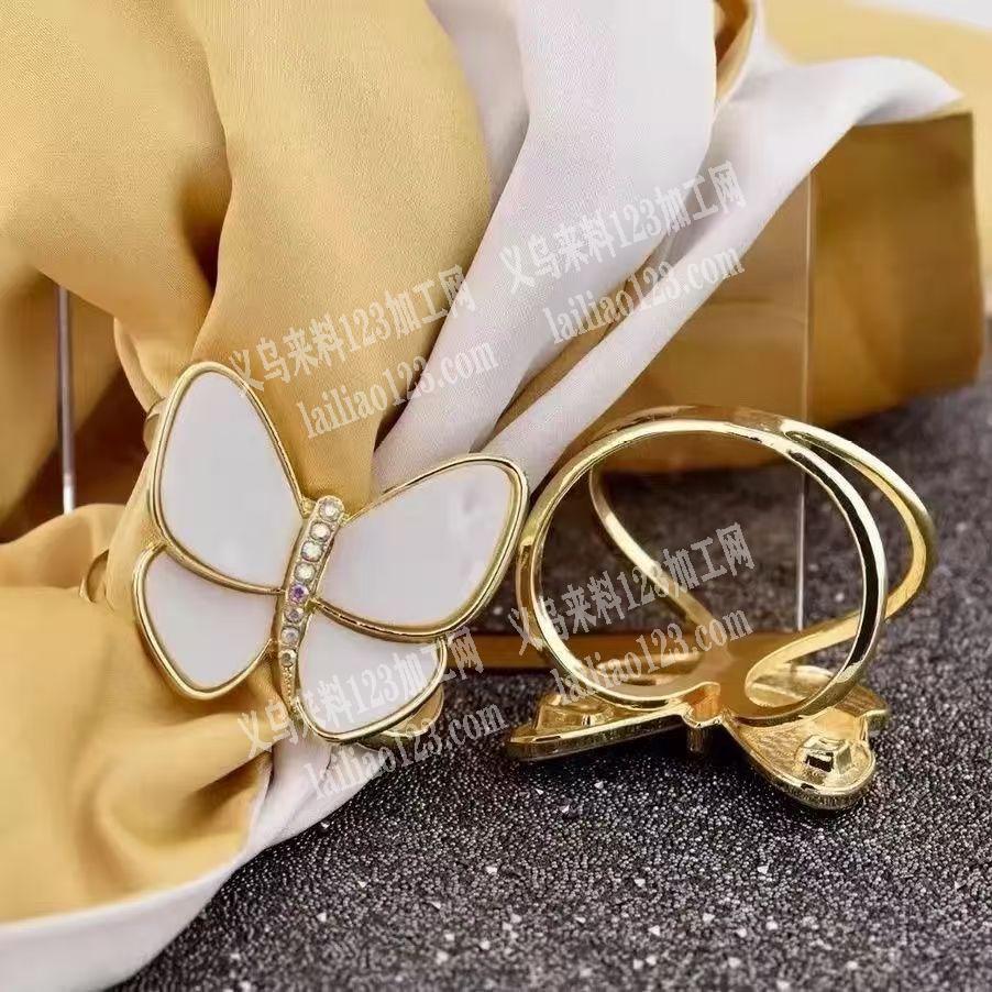 大量外贸合金饰品订单，合金丝巾扣订单，如