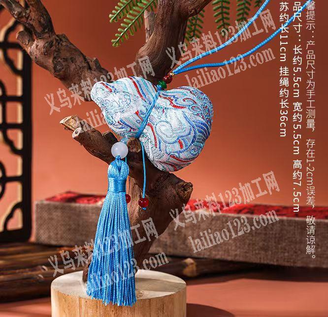 ·常年有活，葫芦挂件订单，6片布料+充棉
