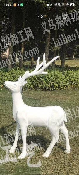 植绒外发，如图类似的，大件工艺品植绒外发