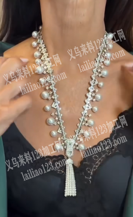 【大量订单】拉链项链成品订单，如图，寻找