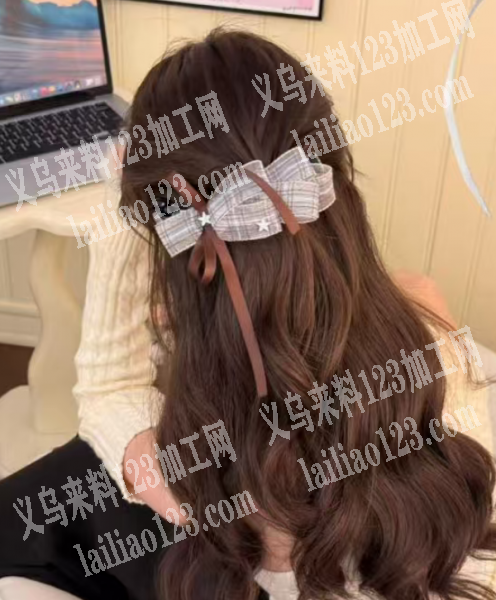 寻找专业的布艺蝴蝶结发饰成品的工厂，这种