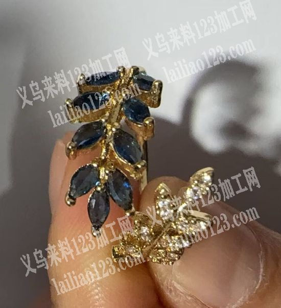 铜手镶锆石外发加工，寻找专业做铜手镶锆石