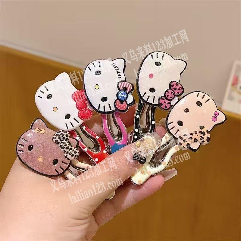 HelloKitty发夹订单，如图，卡通