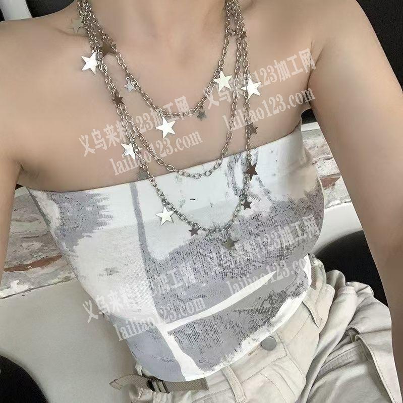 项链挂圈的手工活外发加工，寻找专业做如图