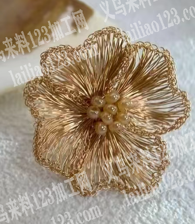 铜丝勾花外发加工，寻找会做的手工活加工厂