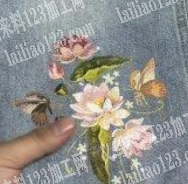 【印花外发】如图，印仿绣花，寻找专业做印