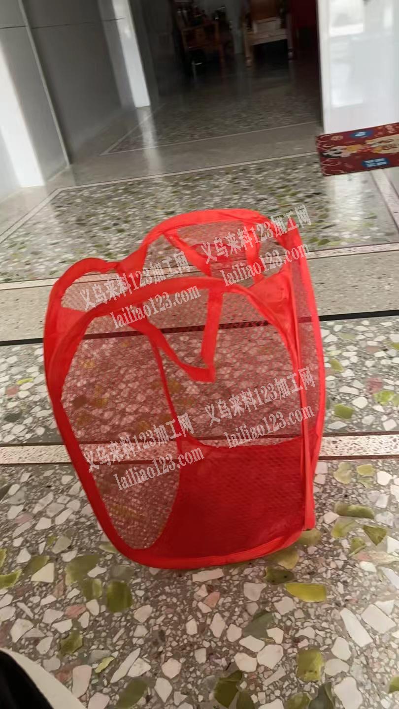 收纳篮脏衣篮订单外发加工，寻找会做这个收
