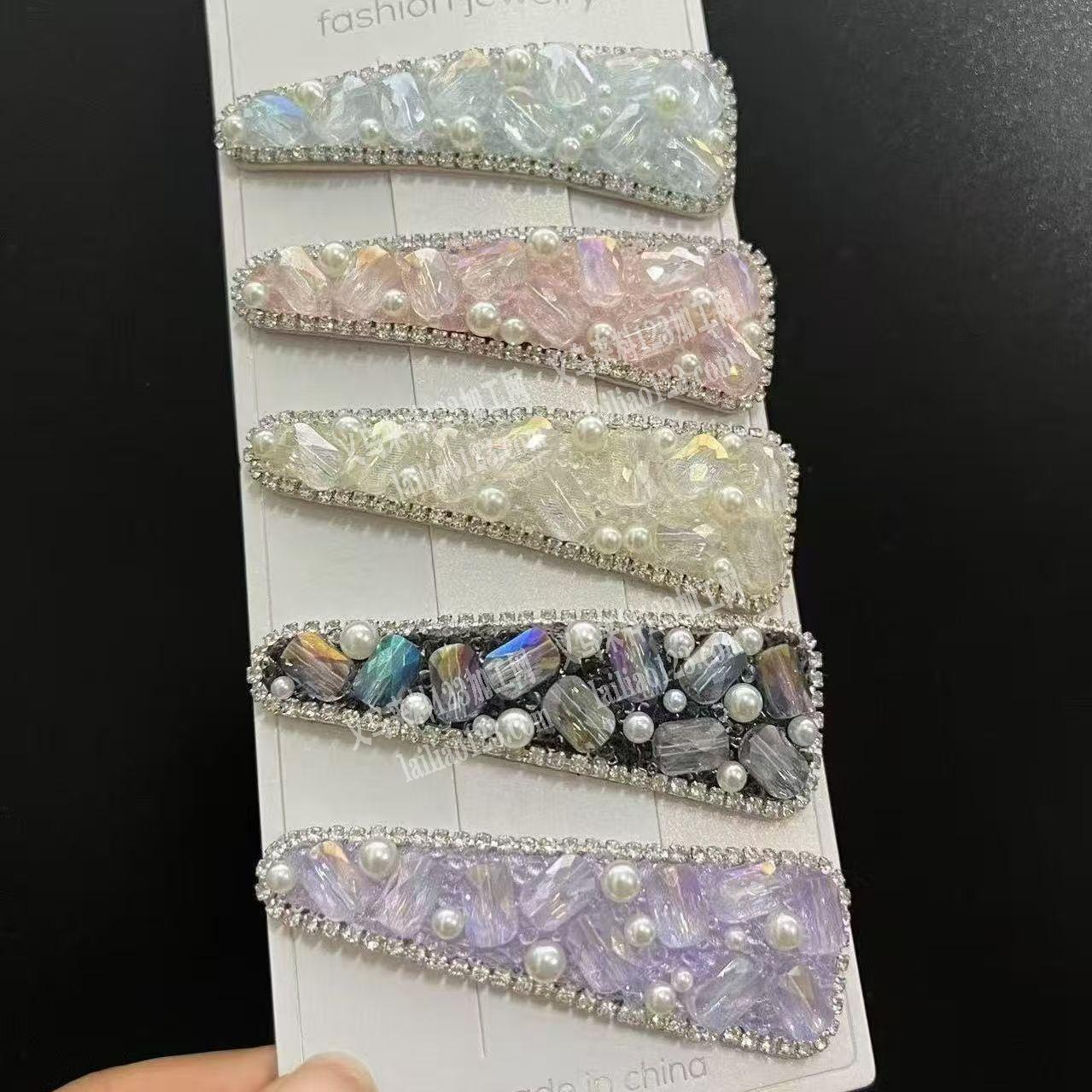 哪家专业做这个发夹粘钻的，贴钻的联系我详