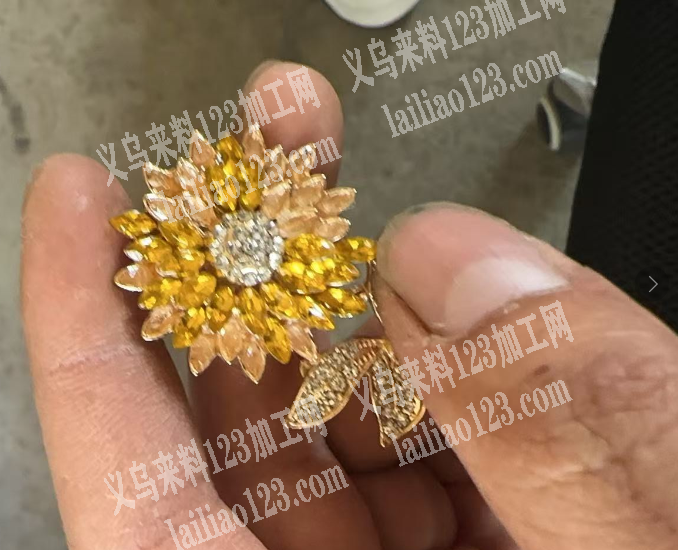 点钻，小花上面点配件，寻找点配件的加工厂