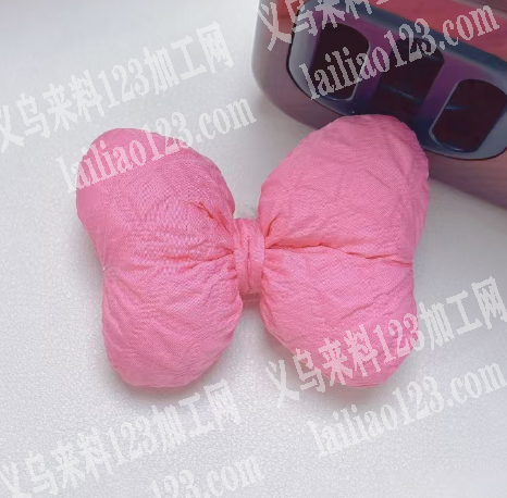 寻找专业做这个布艺蝴蝶结产品的工厂，要求
