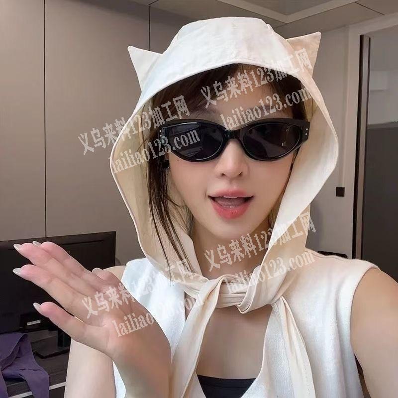 小恶魔帽子，平车活外发加工