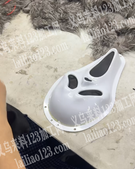 万圣节面具粘胶粘布，手工活外发，附图片，