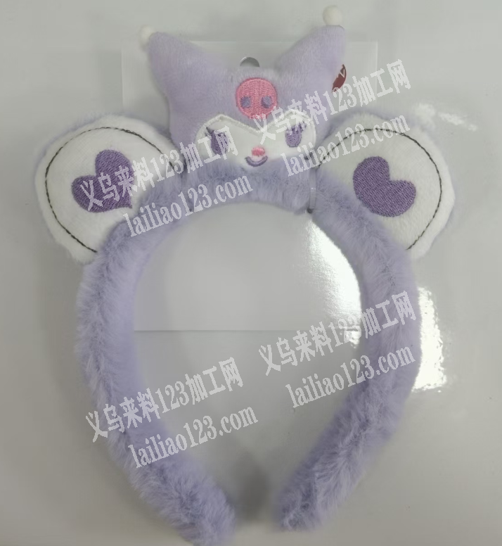 大量毛绒发箍订单，如图卡通发箍，有订单，