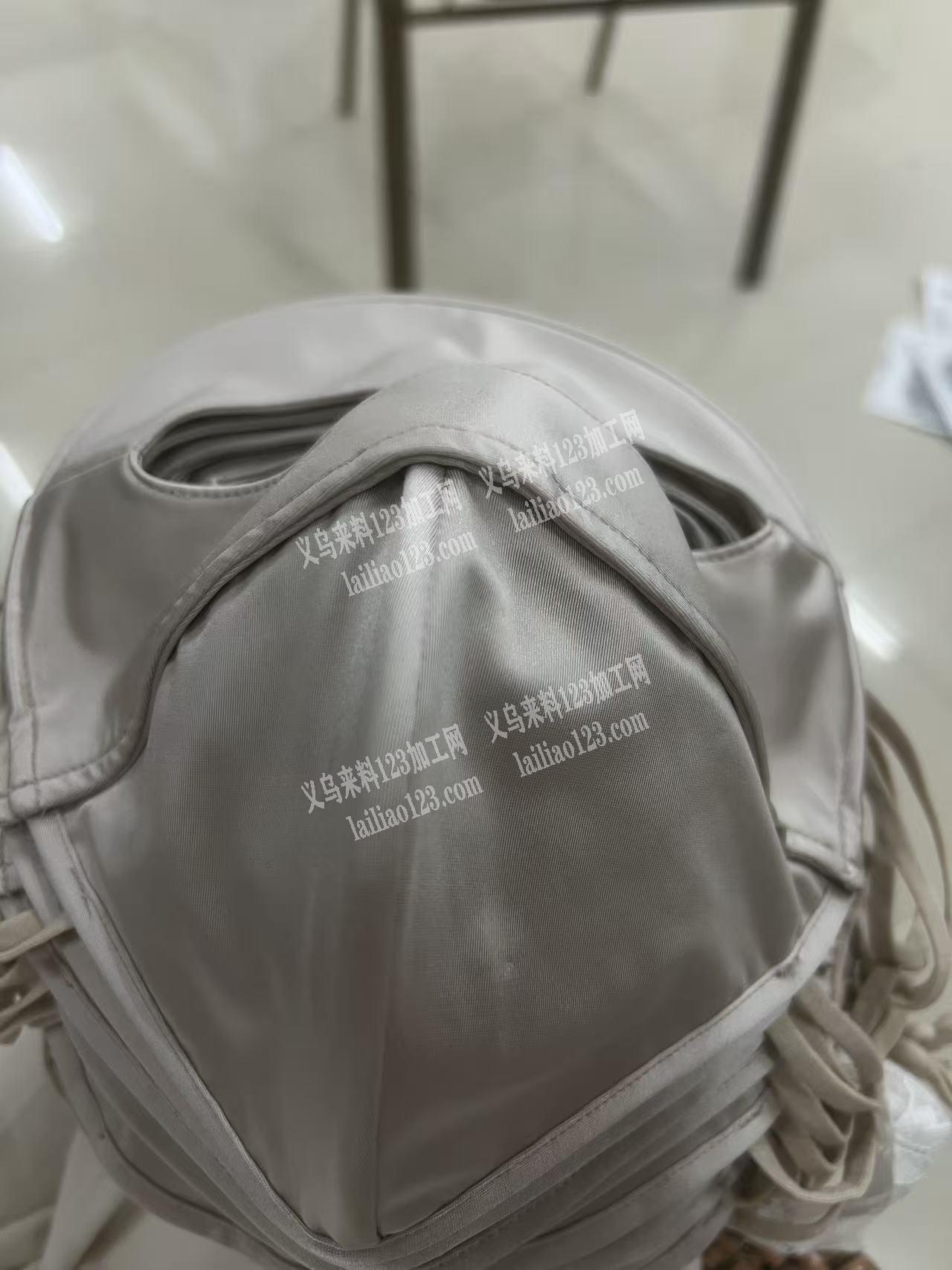 布艺面罩订单外发，如图，寻找可以做成品的