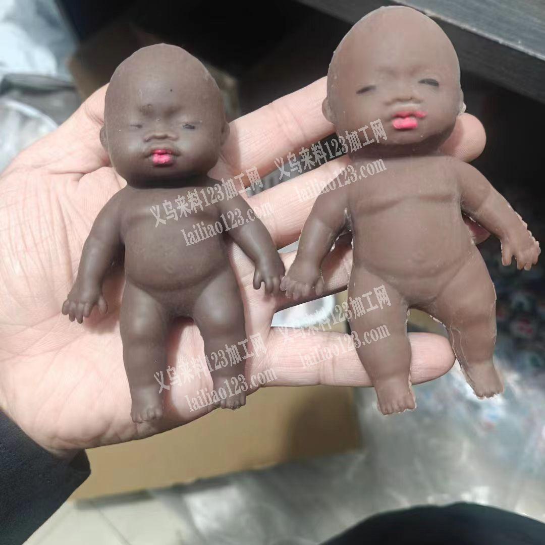 灌沙，画眼睛嘴巴手工活外发，如图，寻找专