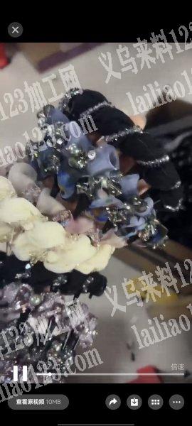 寻找专业做这个布艺缠绕手工发箍的工厂，能