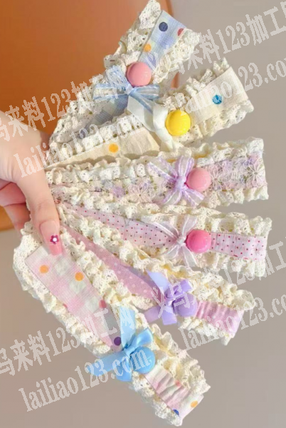【成品订单】布艺头饰订单，如图，寻找专业