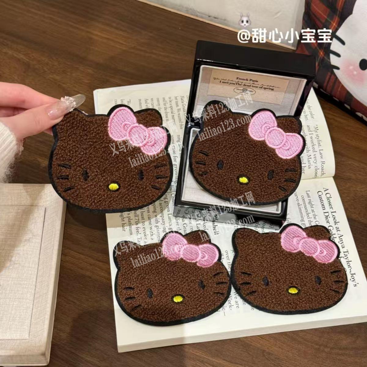 寻找刺绣魔术贴的源头成品工厂，【毛巾绣工