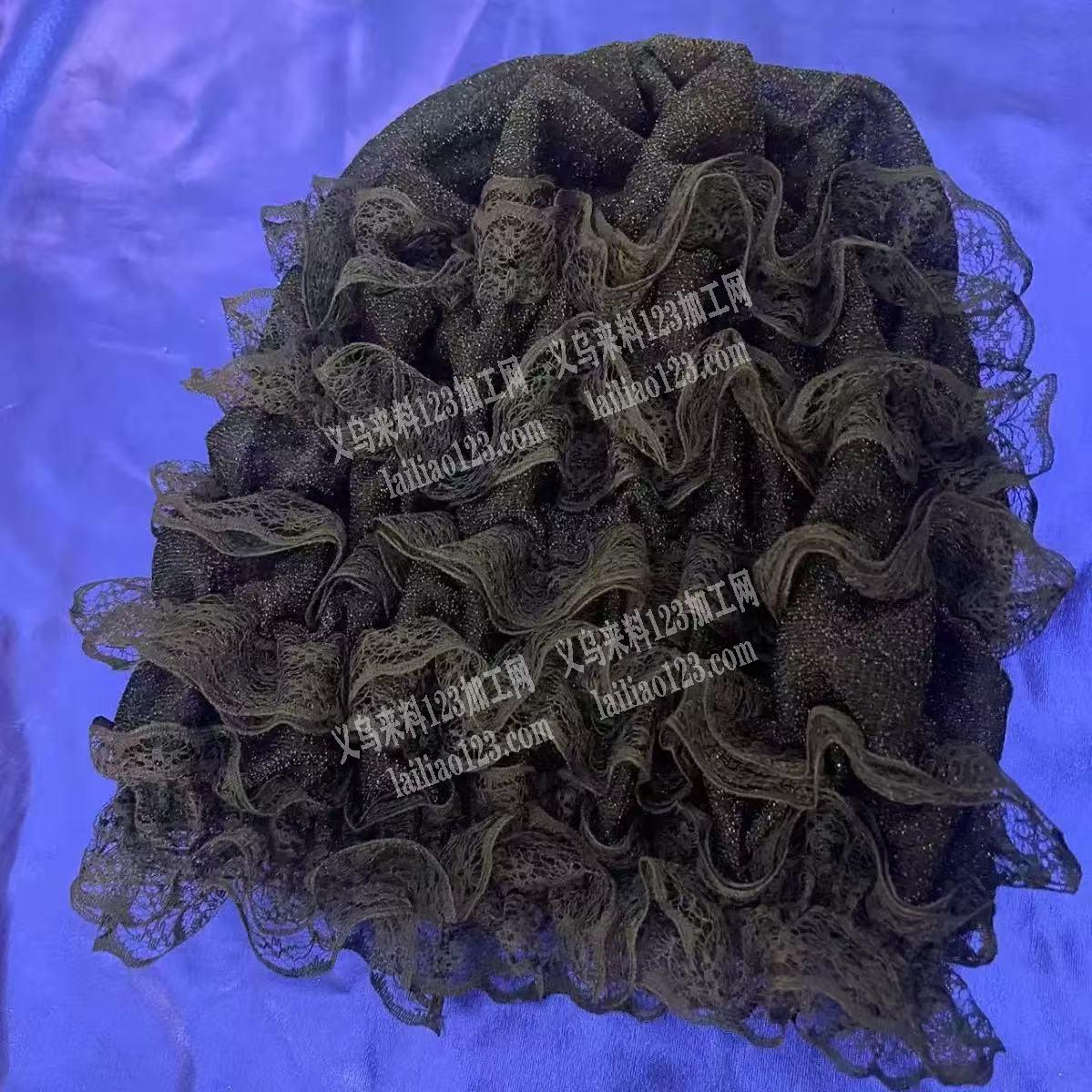 头巾有成品订单，附图片，寻找包工包料做成