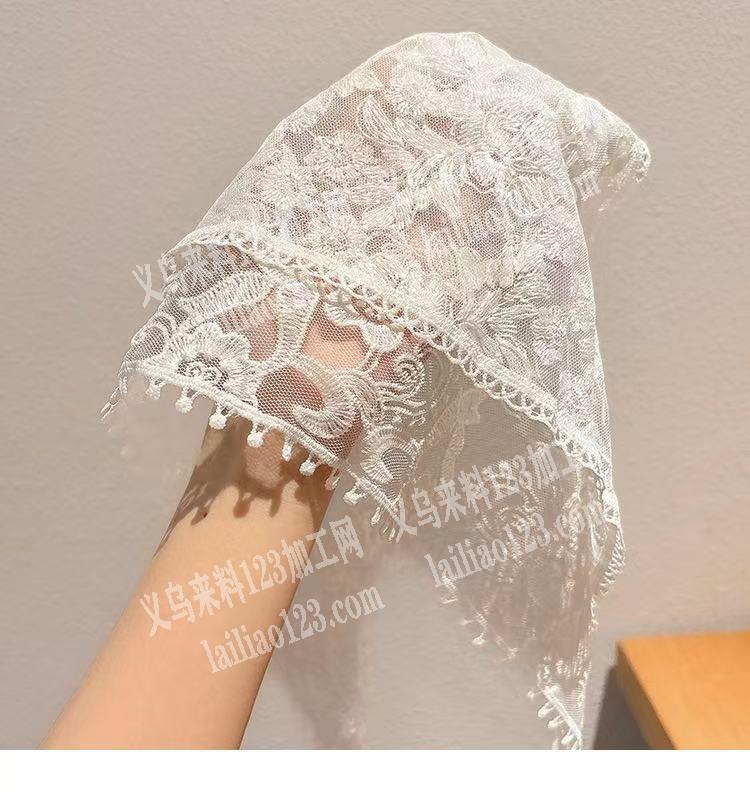 寻找专业做这类头巾的工厂，需要工厂包工包