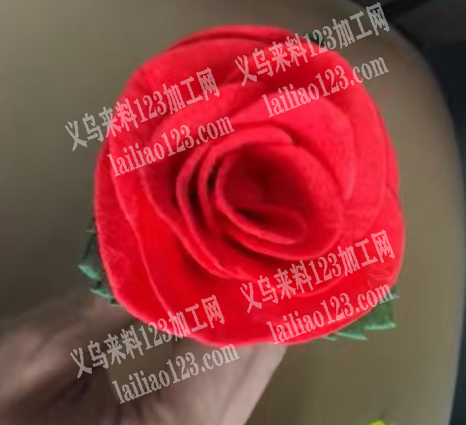 无纺布手工花朵订单，如图，寻找可以包工包