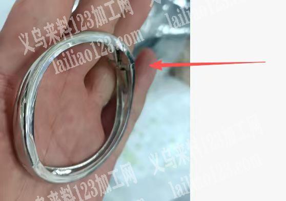 合金手镯上弹簧手工活外发加工，寻找会做的