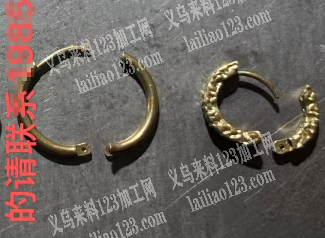 组装+挂圈的手工活外发，如图饰品手工活，
