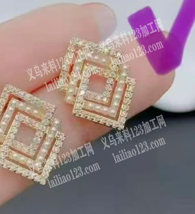 合金配件点钻外发加工，如图，寻找合金配件