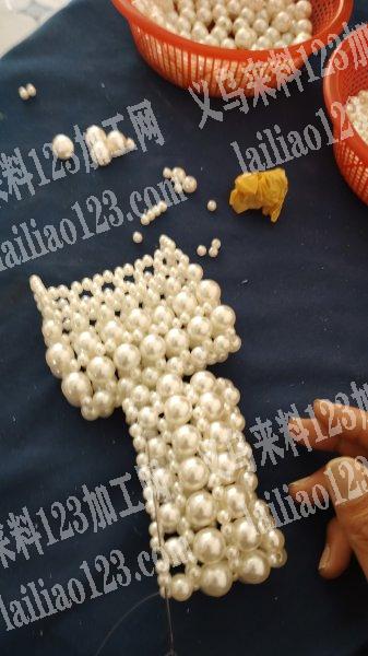 缝珠扭丝串珠挂圈编绳打包组装