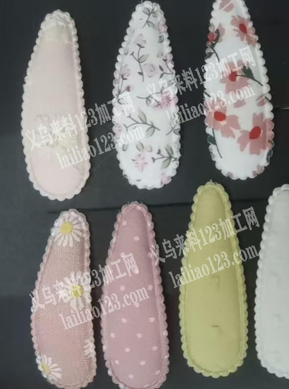 大量布艺BB夹订单，如图，寻找专业做这个
