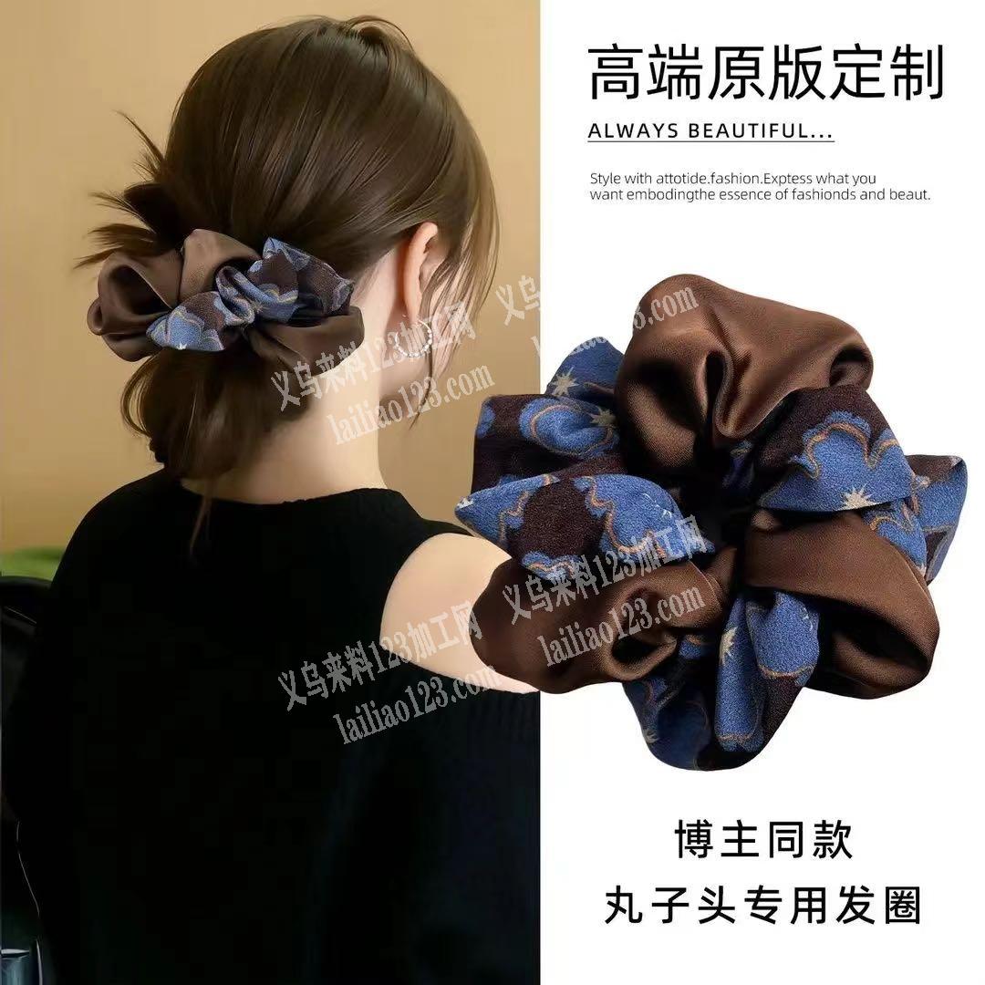 老板委托寻找：布艺发圈平车活外发加工，寻