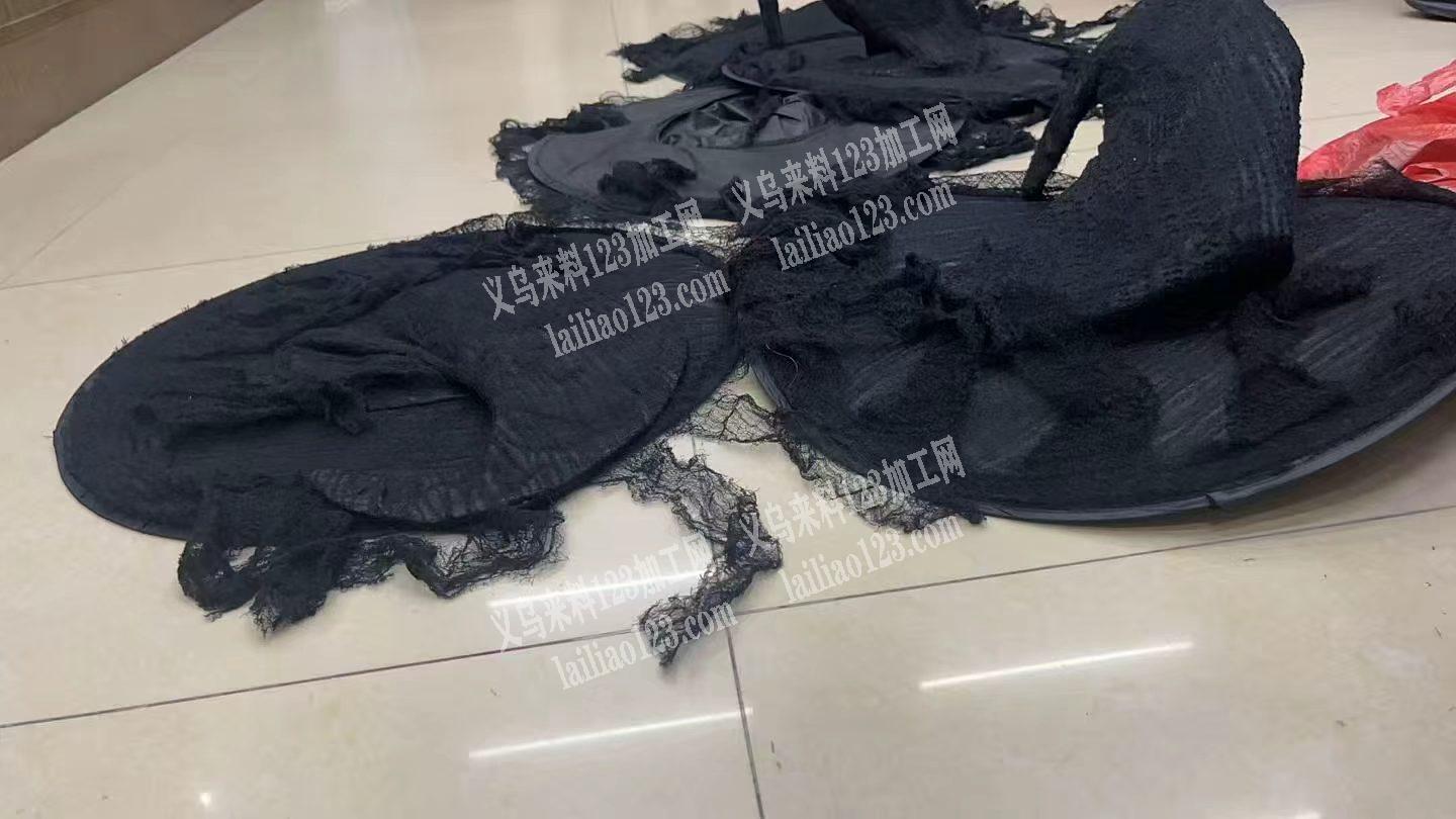女巫帽，量大，外发加工，纯加工，发外地江