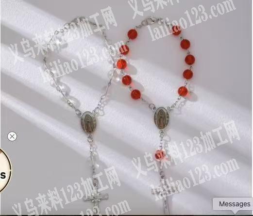 外贸的，好几万手链饰品订单，如图，成品订