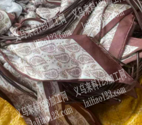 【缝边围巾卷边】平车活外发加工。纯加工、