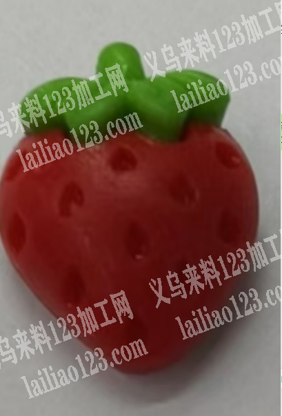 商贸城店面有草莓凹槽里点漆外发加工，如图