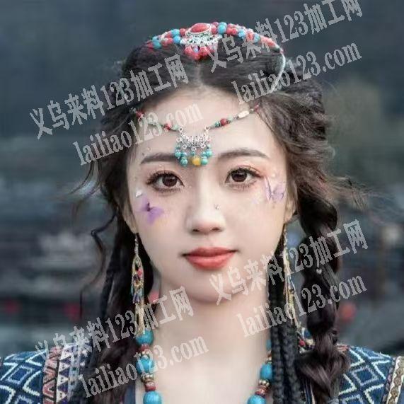 手工眉心饰品订单，如图，寻找专业做这个饰