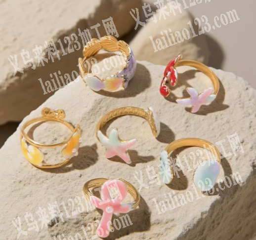 戒指画油外发加工，长期合作，。寻找专业做