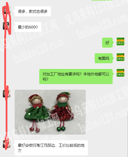 打胶组装的手工活外发，数量很多，款式也很