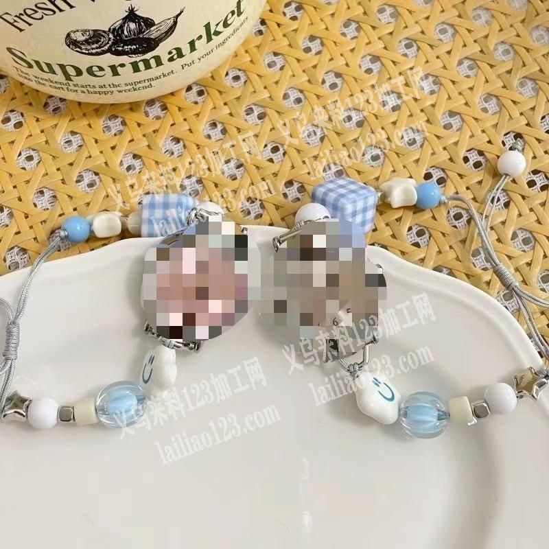 穿珠子编织手链手工活外发加工，如图，寻找